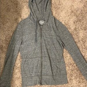 Light gray marled jacket